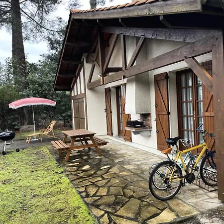 Willa 02432-lacanau - Maison Quartier Calme Pour 5 Personnes, 100m Du Mae-1021 Lacanau