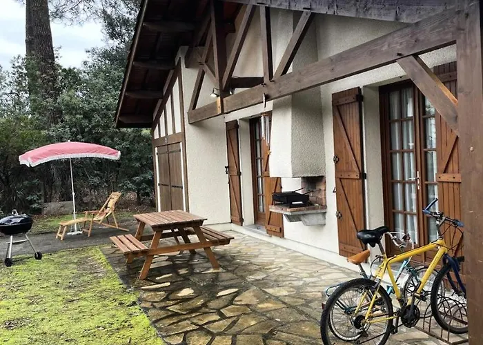 Villa 02432-lacanau - Maison Quartier Calme Pour 5 Personnes, 100m Du Mae-1021 Lacanau